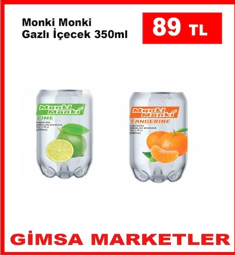 Monki Monki Gazlı İçecek 350Ml