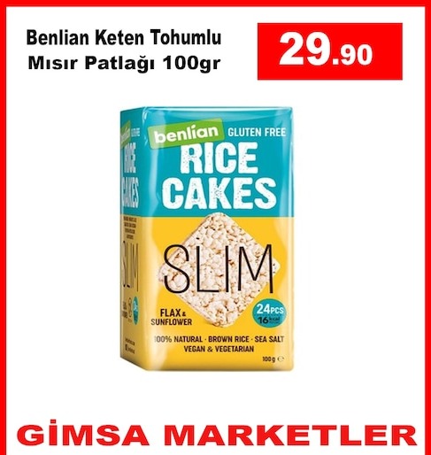 Benlian Keten Tohumlu Mısır Patlağı 100Gr