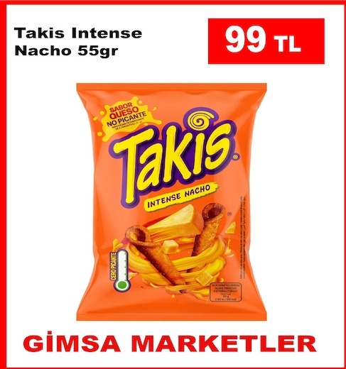 Takis Intense Nacho 55Gr