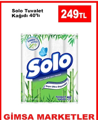 Solo Tuvalet Kağıdı 40Lı