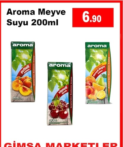 Aroma Meyve Suyu 200Ml