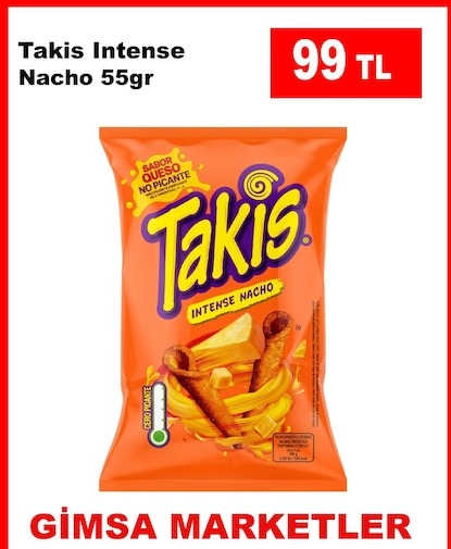 Takis Intense Nacho 55Gr