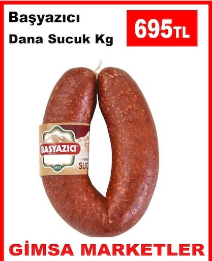 Başyazıcı Dana Sucuk Kg