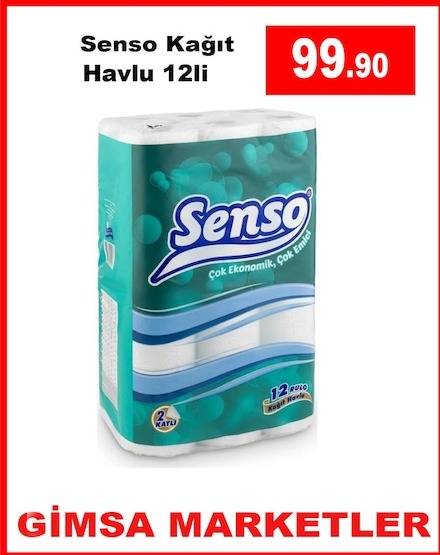 Senso Kağıt Havlu 12Li