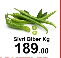 Sivri Biber Kg