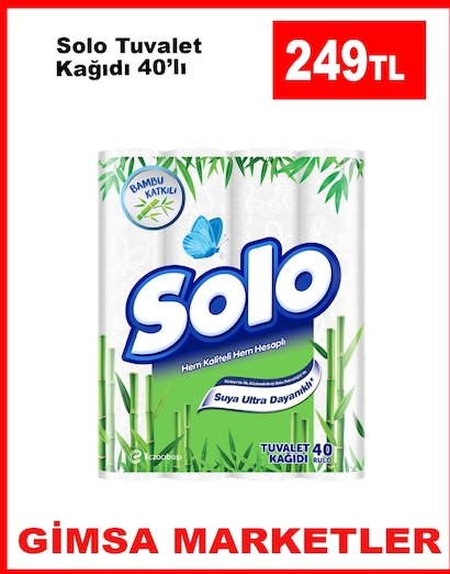 Solo Tuvalet Kağıdı 40'Lı