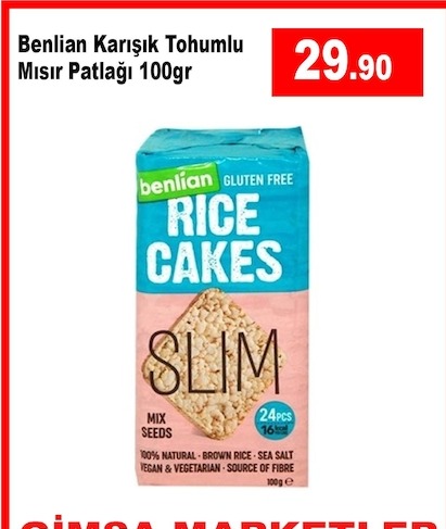 Benlian Karışık Tohumlu Mısır Patlağı 100Gr