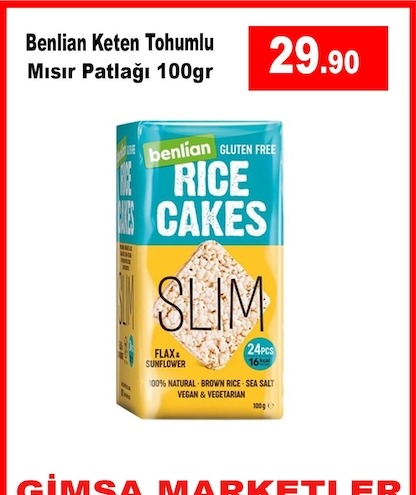 Benlian Keten Tohumlu Mısır Patlağı 100Gr