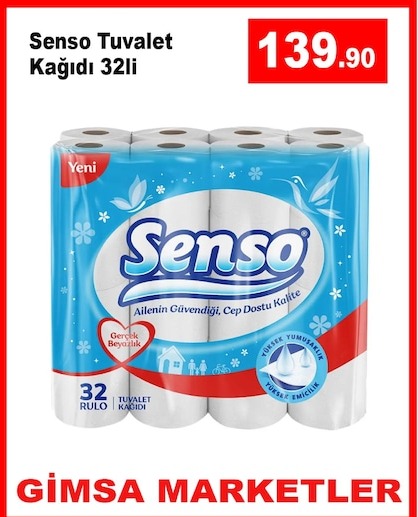 Senso Tuvalet Kağıdı 32Li