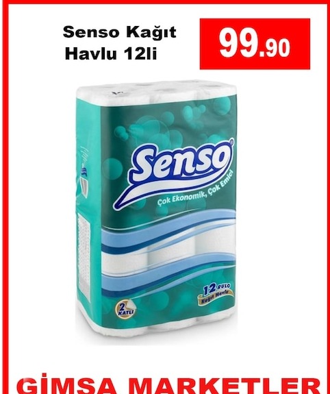 Senso Kağıt Havlu 12Li