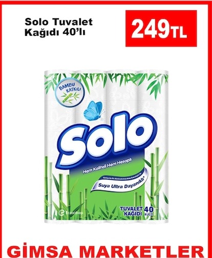 Solo Tuvalet Kağıdı 40'Lı