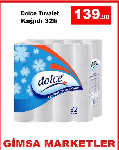 Dolce Tuvalet Kağıdı 32'Li