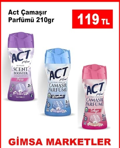 Act Çamaşır Parfümü 210Gr