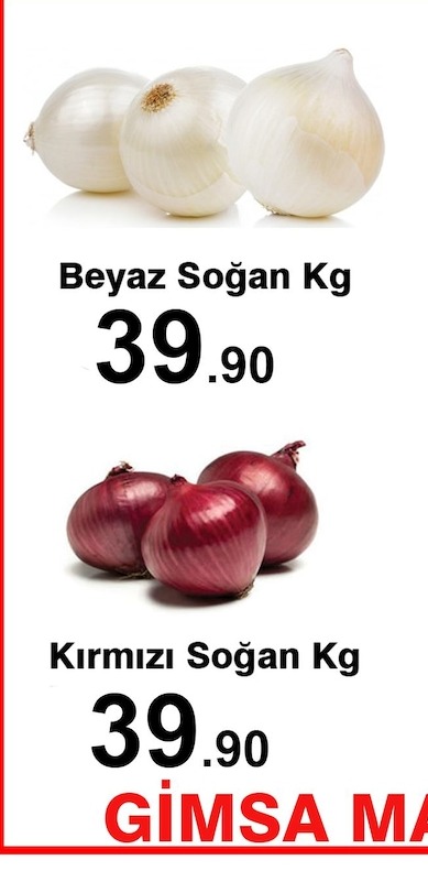 Beyaz Soğan Kg