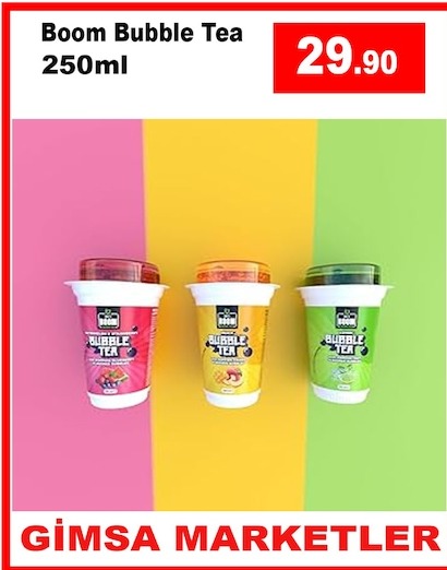 Boom Bubble Tea 250Ml