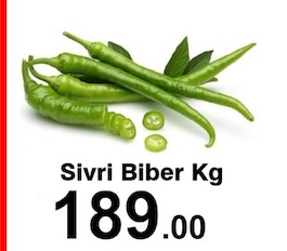Sivri Biber Kg