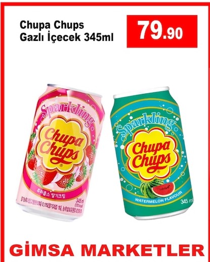 Chupa Chups Gazlı İçecek 345Ml