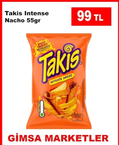 Takis Intense Nacho 55Gr