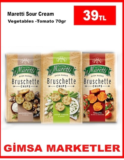 Maretti Sour Cream Vegetables -Tomato 70Gr