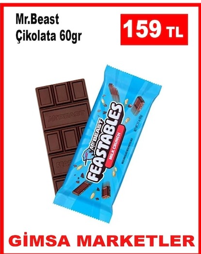 Mr.Beast Çikolata 60Gr