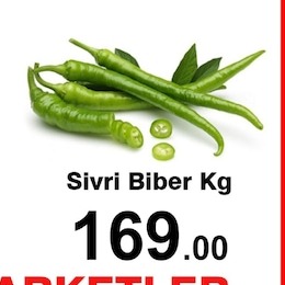 Sivri Biber Kg
