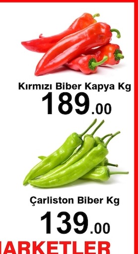 Kırmızı Biber Kapya Kg
