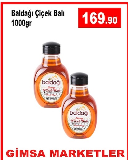 Baldağı Çiçek Balı 1000Gr