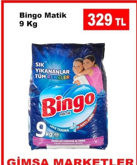 Bingo Matik 9 Kg