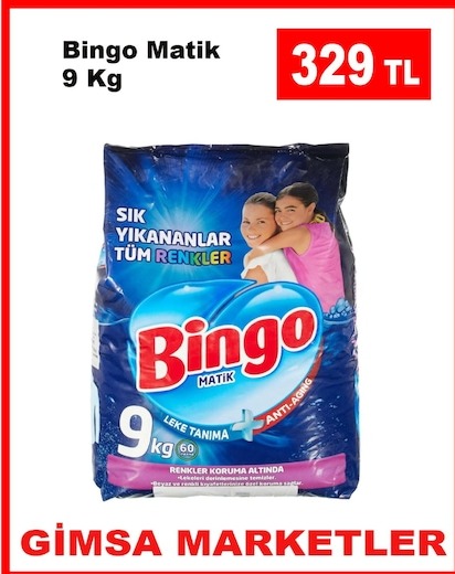 Bingo Matik 9 Kg