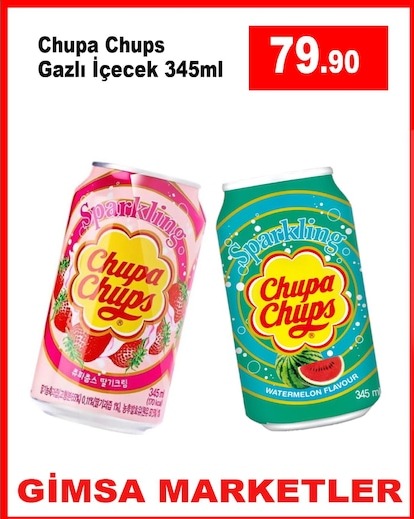 Chupa Chups Gazlı İçecek 345Ml
