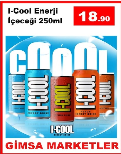 I-Cool Enerji İçeceği 250Ml
