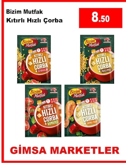 Bizim Mutfak Kıtırlı Hızlı Çorba