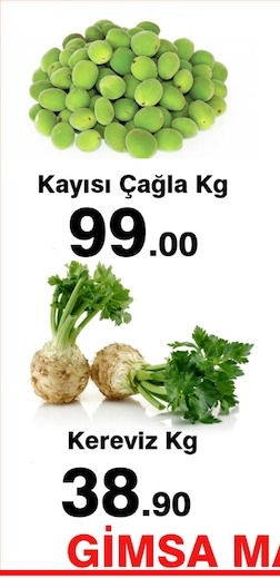 Kayısı Çağla Kg