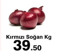 Kırmızı Soğan Kg