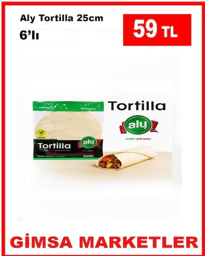 Aly Tortilla 25Cm 6Lı
