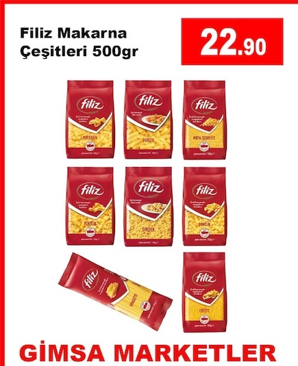 Filiz Makarna Çeşitleri 500Gr