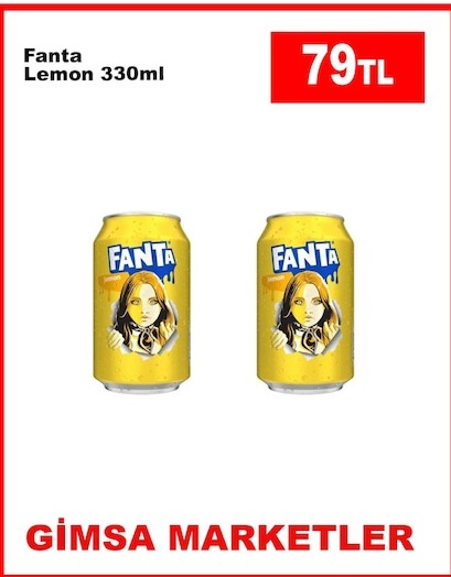 Fanta Lemon 330Ml