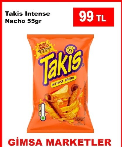 Takis Intense Nacho 55Gr