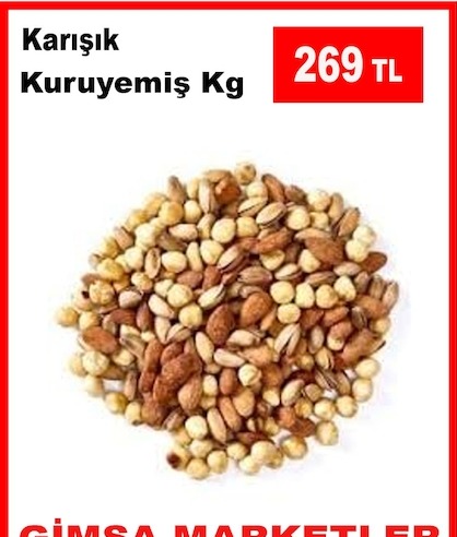 Karışık Kuruyemiş Kg