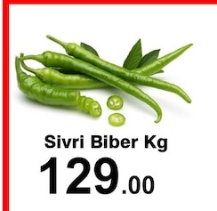 Sivri Biber Kg