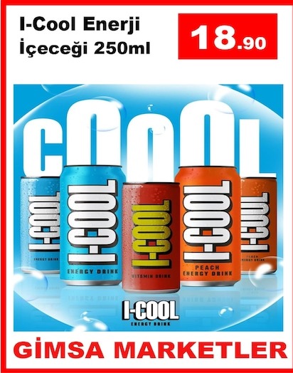 I-Cool Enerji İçeceği 250Ml