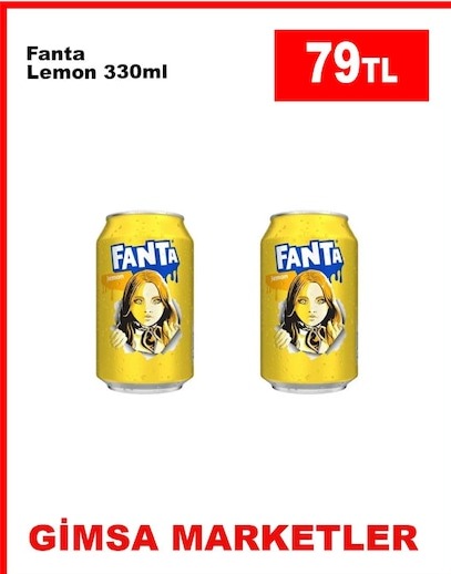 Fanta Lemon 330Ml