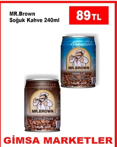 Mr.Brown Soğuk Kahve 240Ml