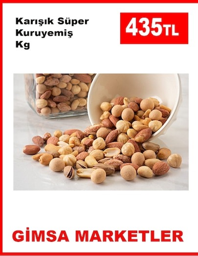 Karışık Süper Kuruyemiş Kg