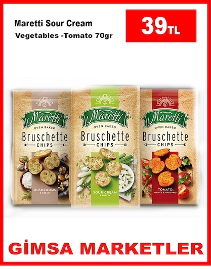 Moretti Sour Cream Vegetables - Tomato 70Gr