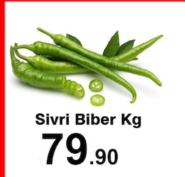 Sivri Biber Kg