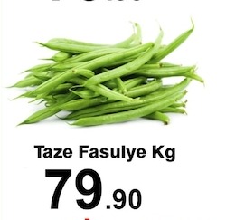 Taze Fasulye Kg