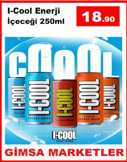 I-Cool Enerji İçeceği 250Ml