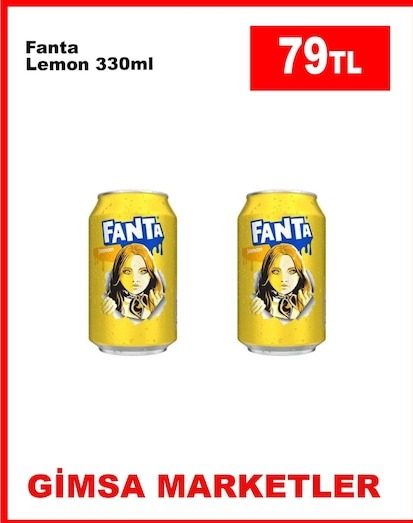 Fanta Lemon 330Ml