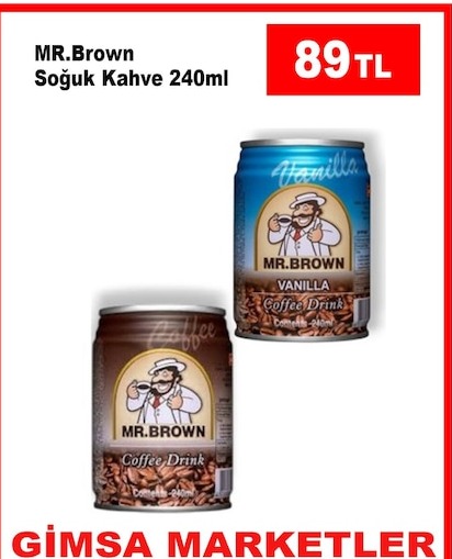 Mr. Brown Vanilla Coffee Drink 240Ml